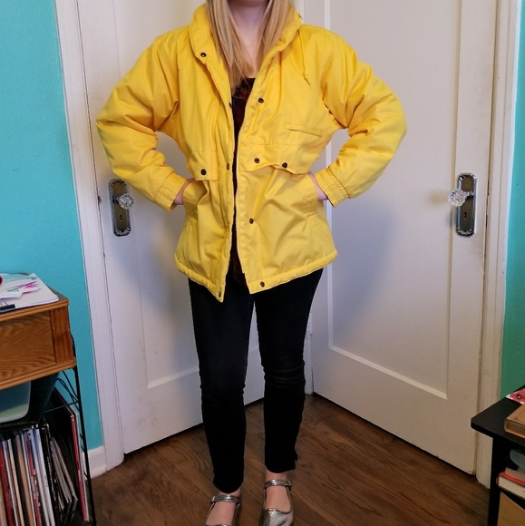 London fog yellow jacket Clearance